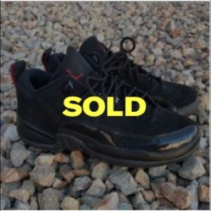 Air Jordan 12 Retro Low “Black Patent” Youth 4.5